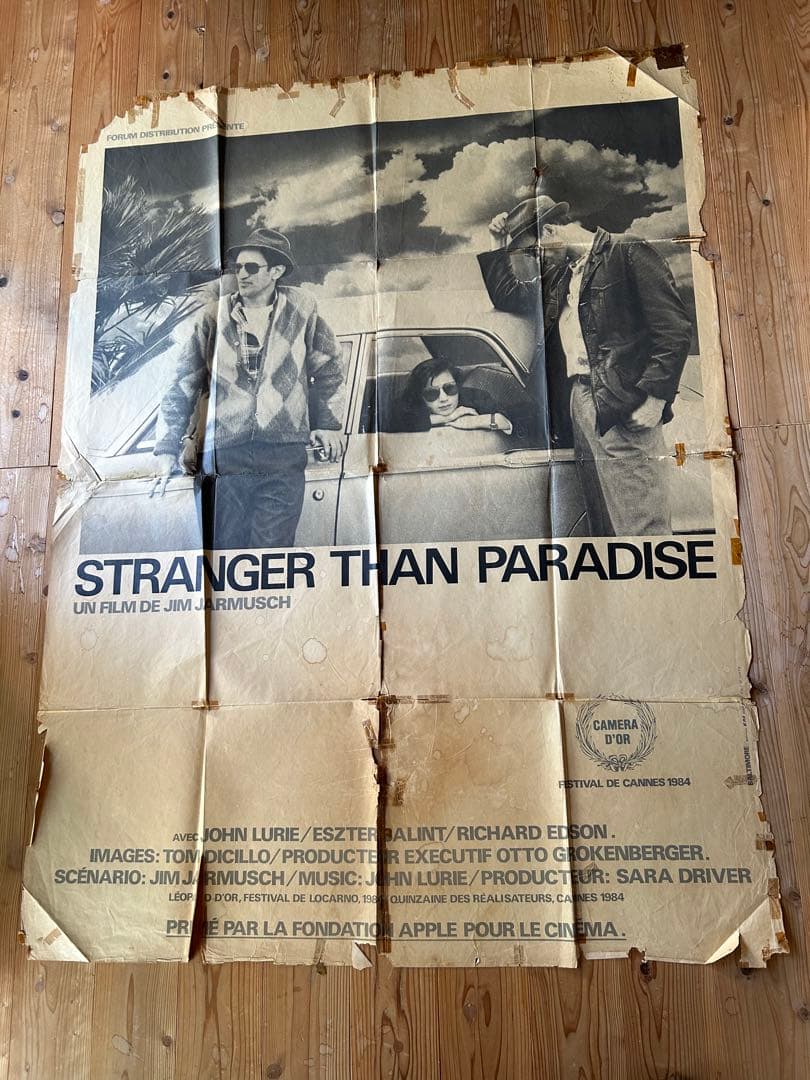 ストレンジャーザンパラダイスの特大ポスター