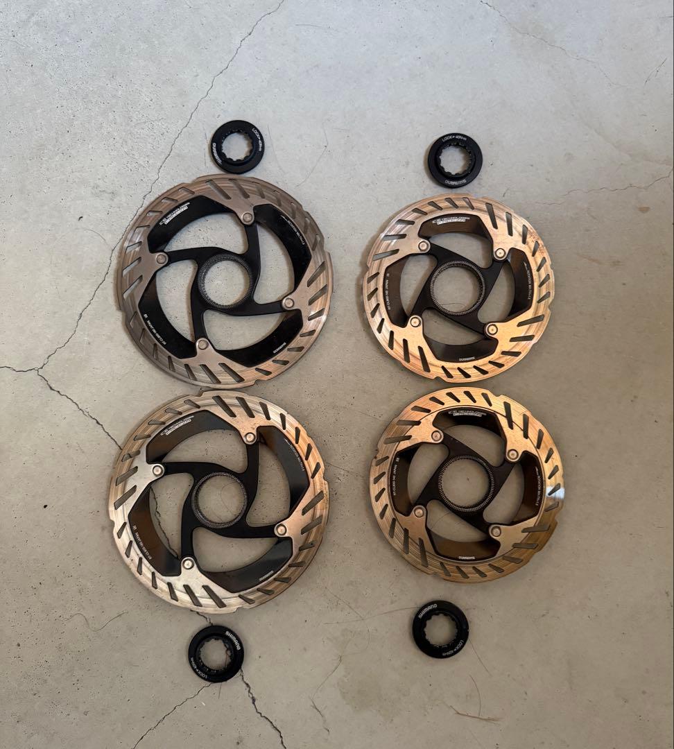 あけぼのさん専用Duraace RT-CL900 160mm/140mm 4枚