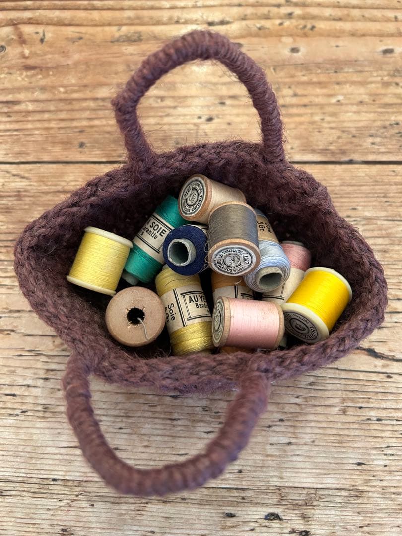 フランス蚤の市購入アンティーク糸13点セット