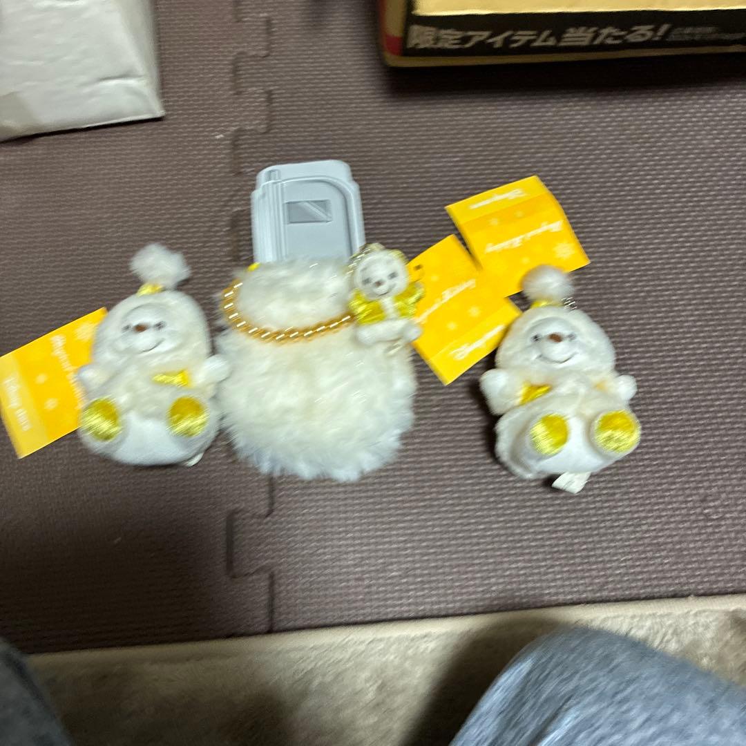 ‼️希少新品‼️ディズニー　プーさん　キーホルダー2個と携帯ケース　平成レトロ　レア