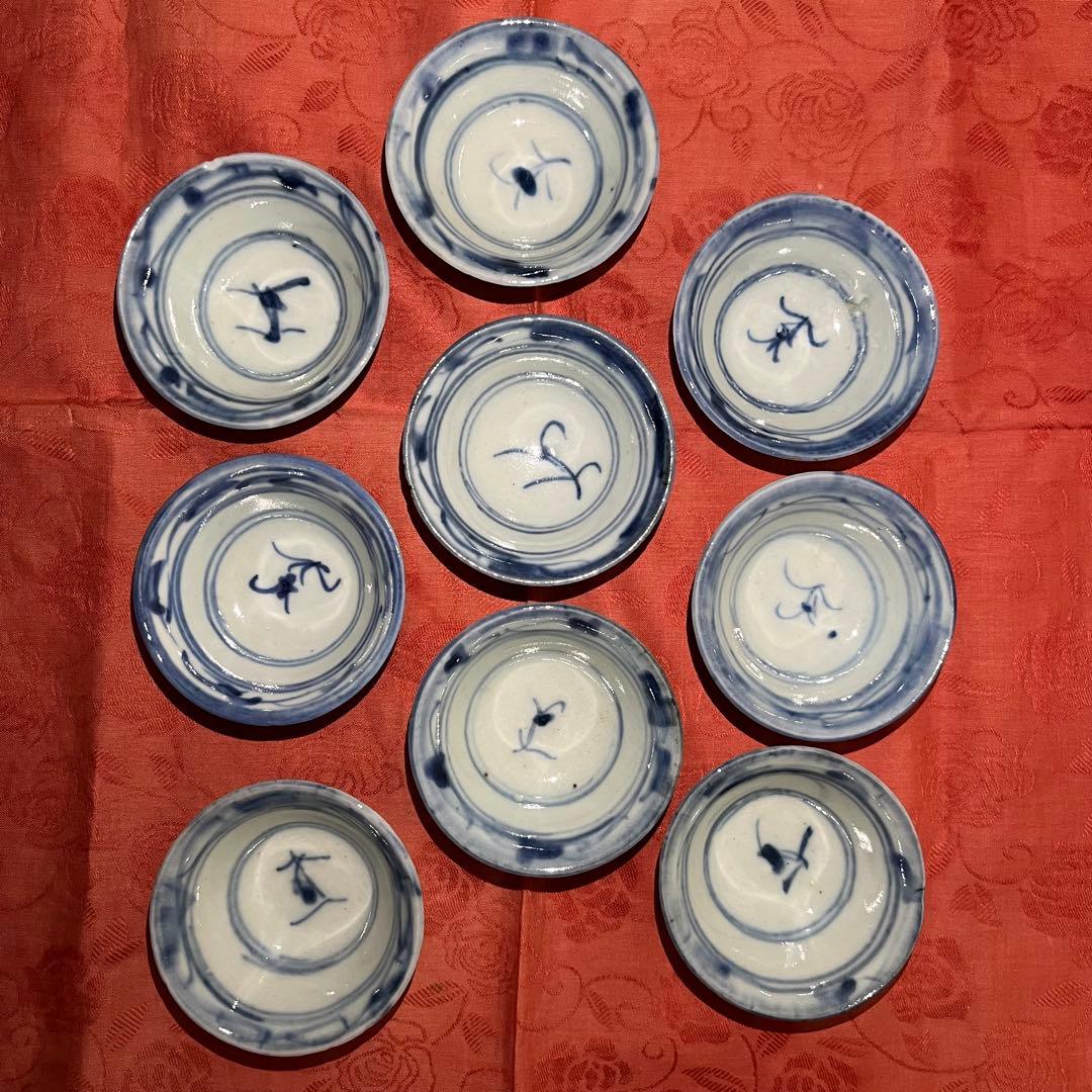 ツ*ず様 煎茶道具　茶器　茶碗　9客セット