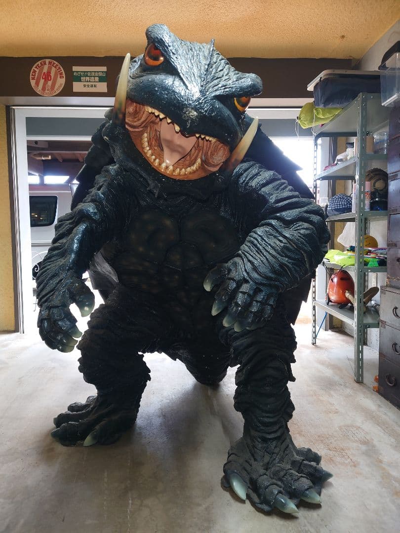 ガメラ　巨大　フィギュア　等身大フィギュア　美品
