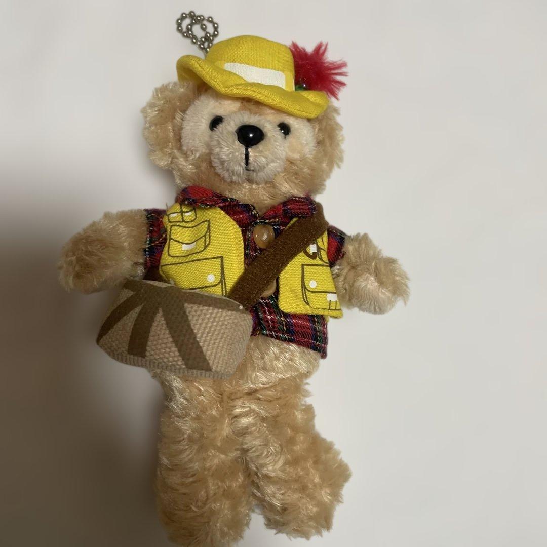 ダッフィー　魚釣り　フィッシング　初期　レア　黄色