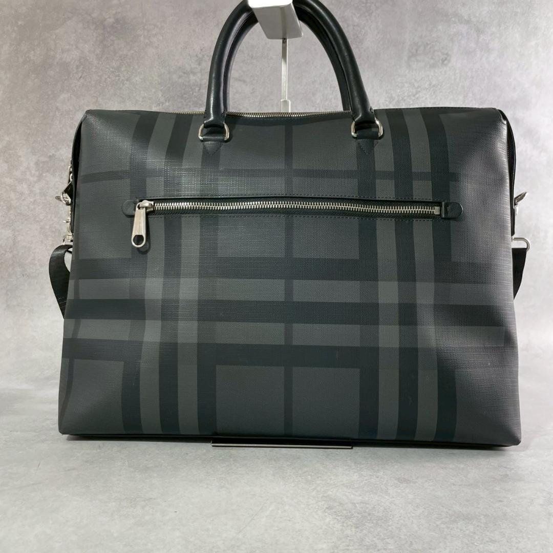 美品✨ BURBERRY チェック柄 2way ブリーフケース ビジネスバッグ