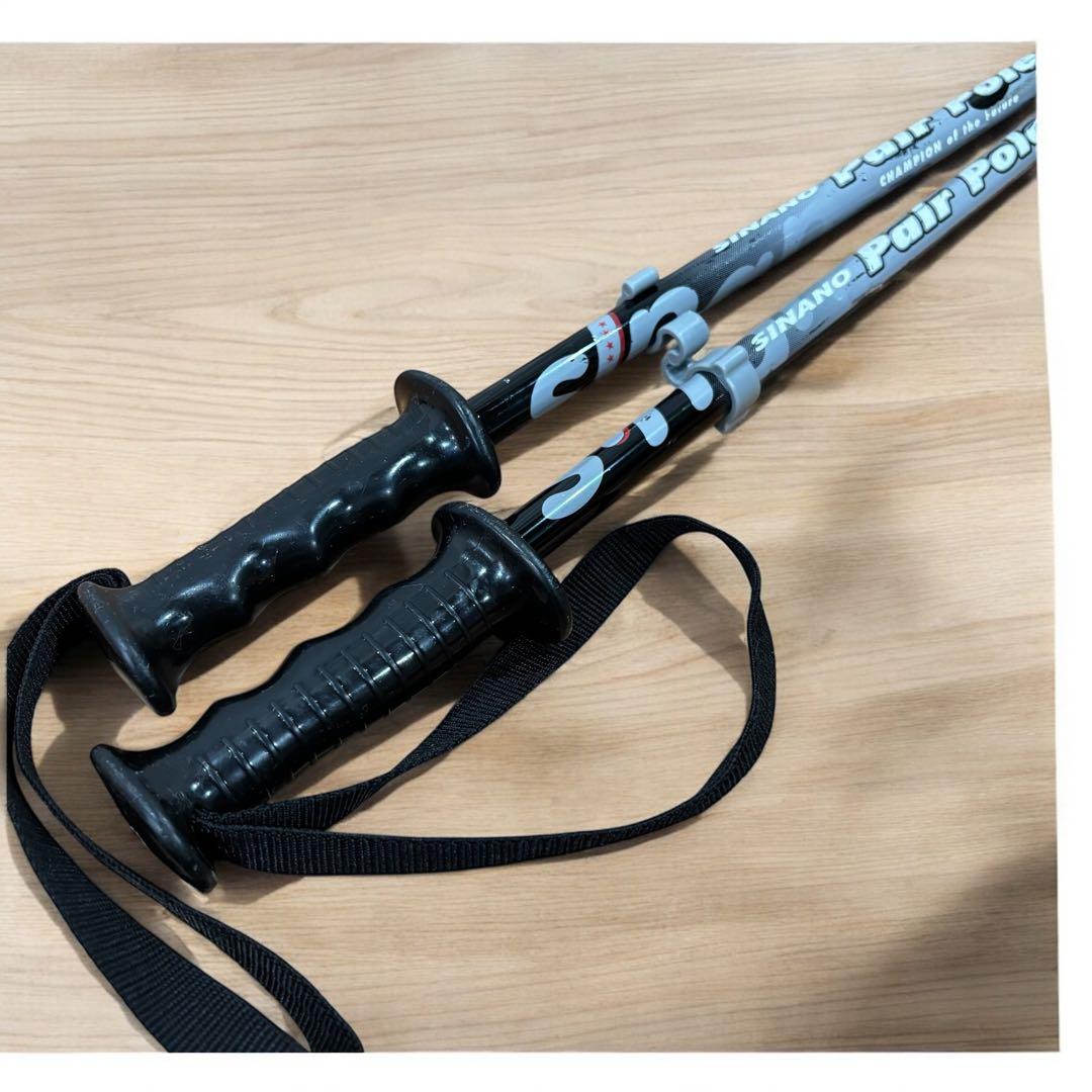 【良品】HEAD MOJO SPAWN 3 キッズ 137cmスキー板 ストック