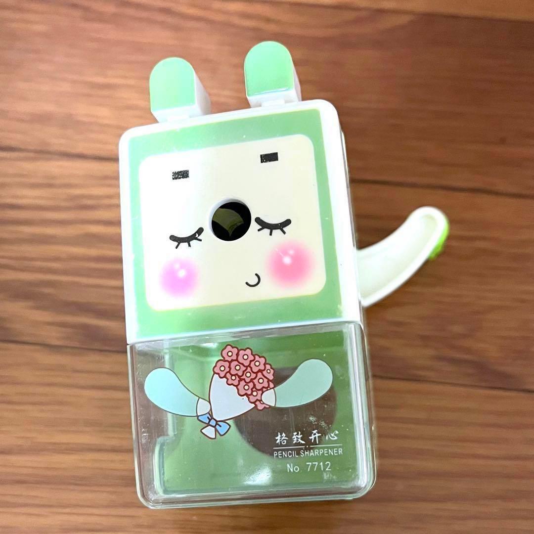 鉛筆削り　手動式　文房具　かわいい　使いやすい　プレゼント　入学　韓国風