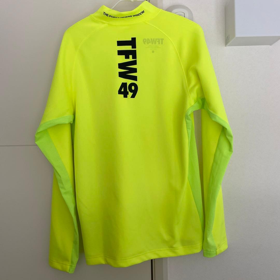 【美品】TFW49 LS MOCKNECK SIDE MESH トップス