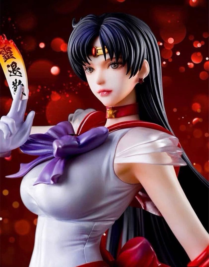 少女戦士セーラームーン 火野レイ樹脂フィギュア ガレージキット 1/4スケール