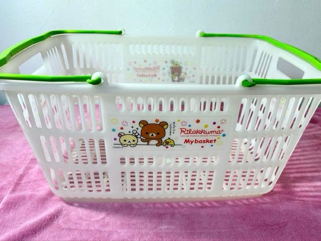 リラックマ　コリラックマ ぬいぐるみ　レトロ　まとめ売り　買い物カゴ　食器雑貨