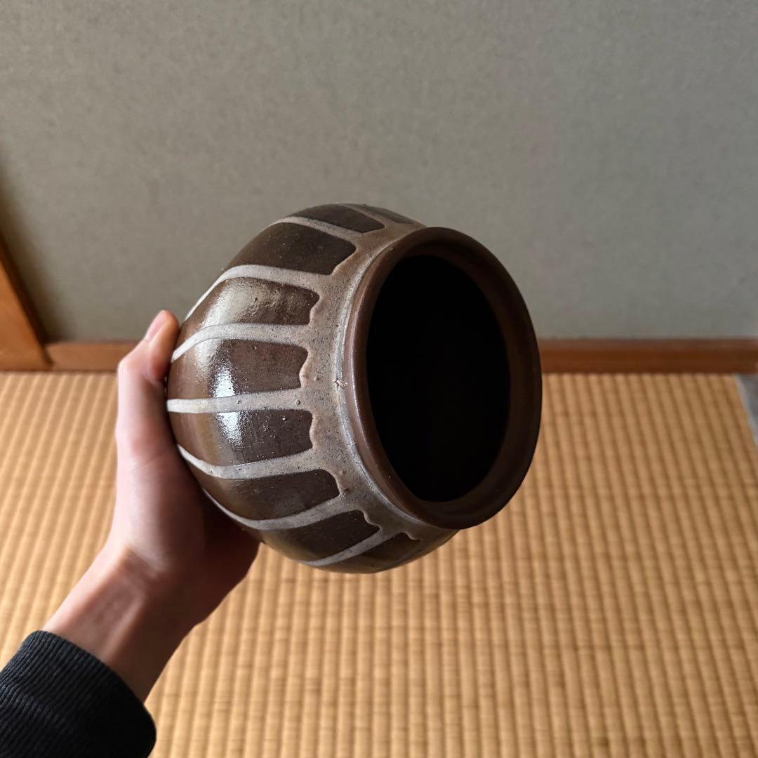 古丹波 丹波 流釉小壷 江戸時代 明治時代 古美術 骨董 民藝 白丹波 古備前