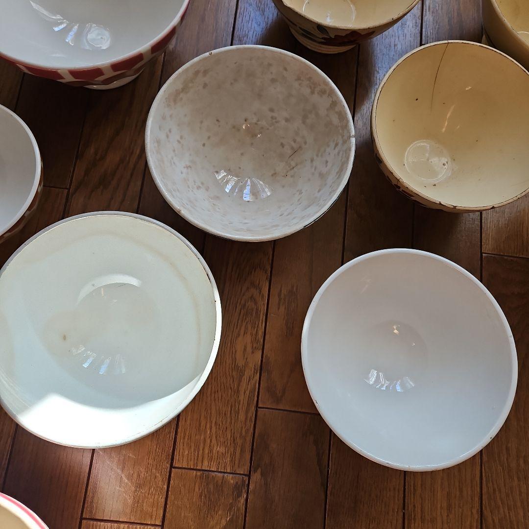 カフェオレボウル13点セット フランス蚤の市