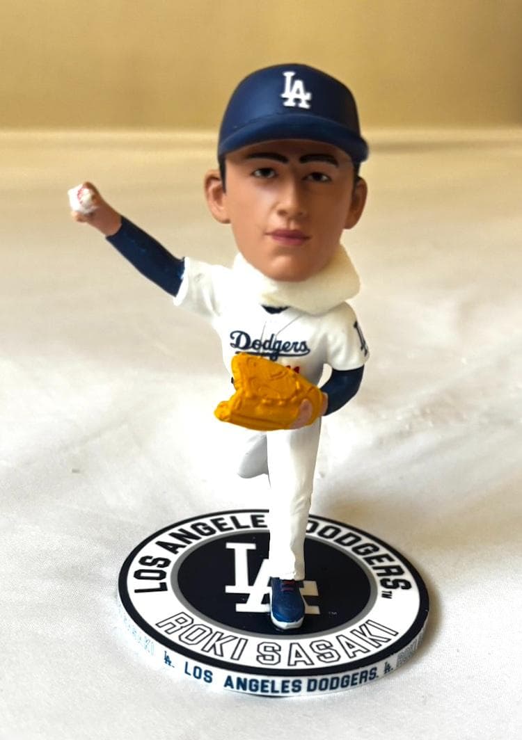 【2025体限定】ドジャース 佐々木朗希 バブルヘッド スーパースターシリーズ