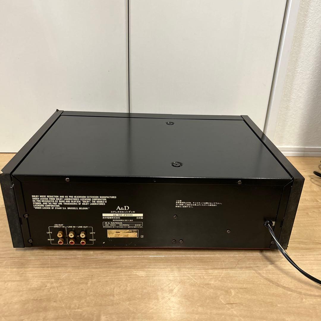 園児 　ジャンク　A＆D ステレオカセットデッキ GX-Z9100