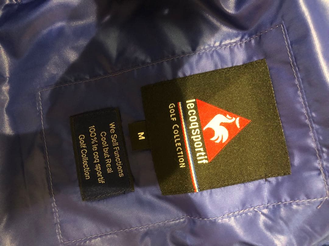 【新品】ルコックゴルフ 中綿ジャケット ブルゾン コート WB メンズ ブルー