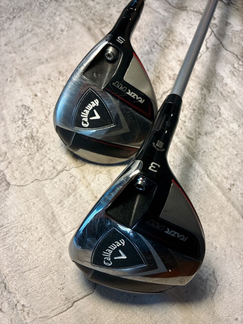 Callaway RAZA FIT フェアウェイウッド 3W 5W 2本セット