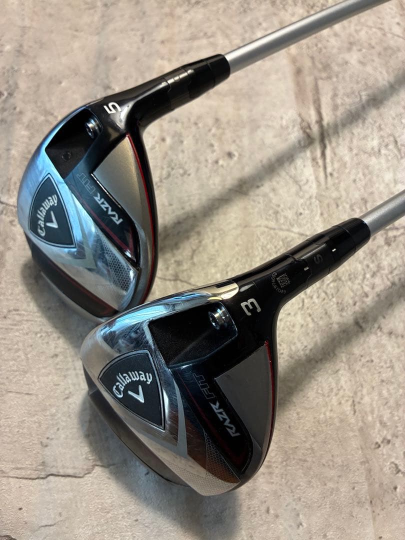 Callaway RAZA FIT フェアウェイウッド 3W 5W 2本セット