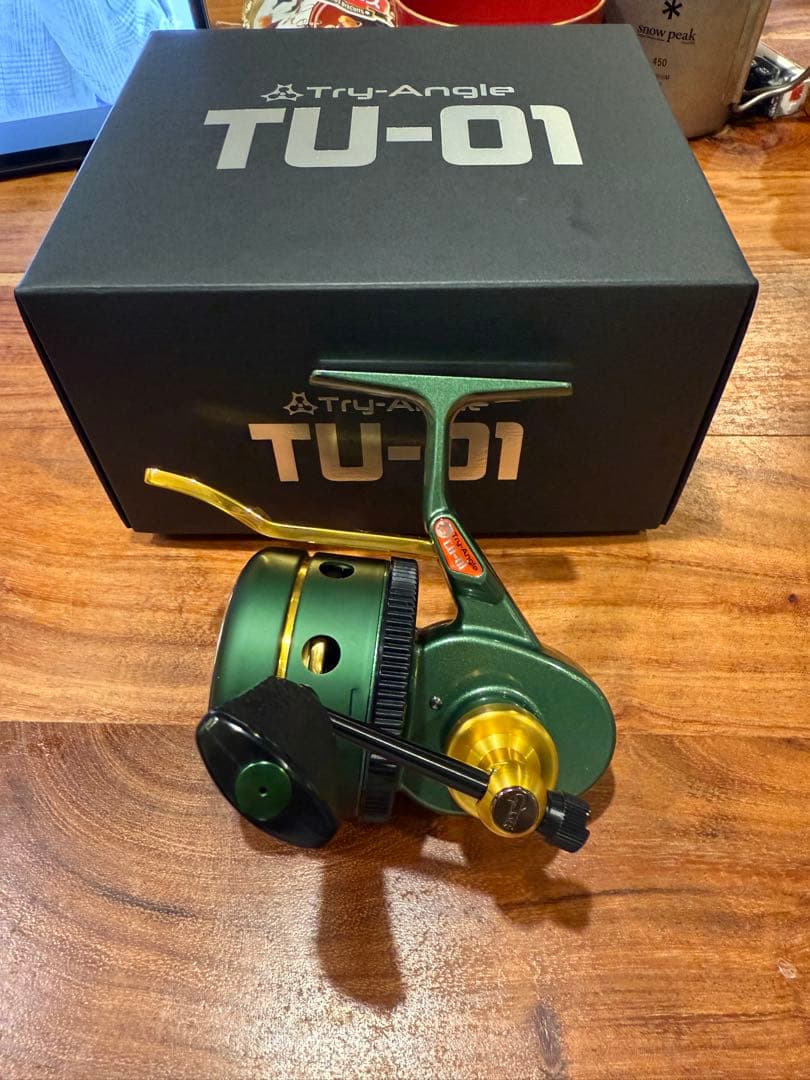リール Try-Angle TU-01v+ Green/Gold