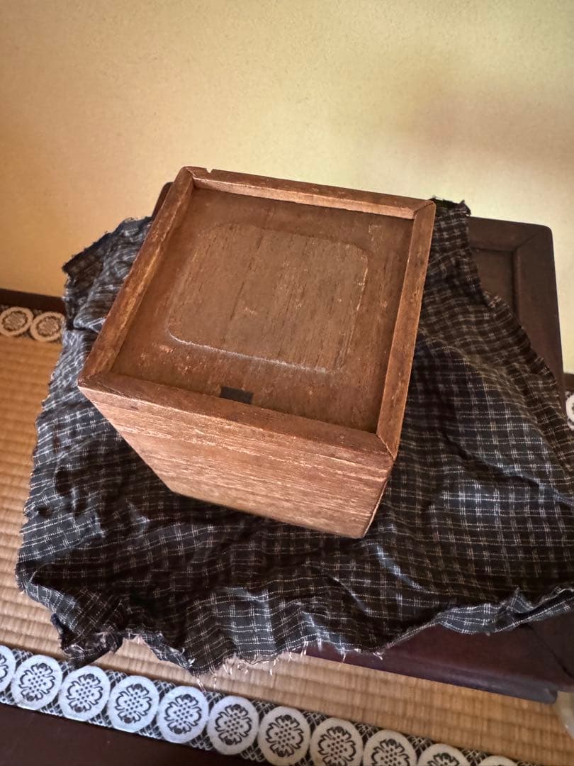 古伊万里　染付茶入　江戸時代　古美術