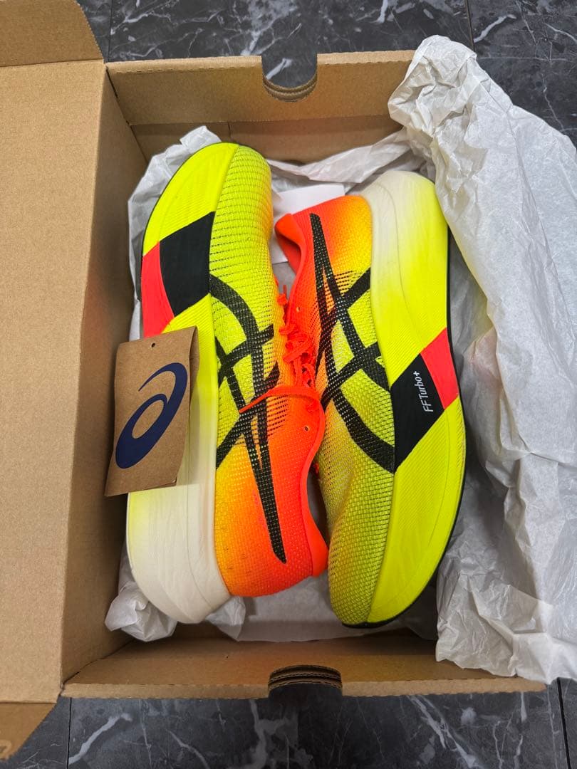 【新品未使用】asics メタスピードエッジパリ　27㎝