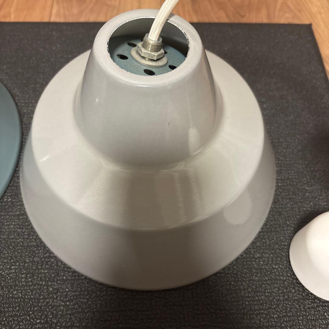 MOMO NATURAL ペンダントライト　グレー＆ブルーグレー