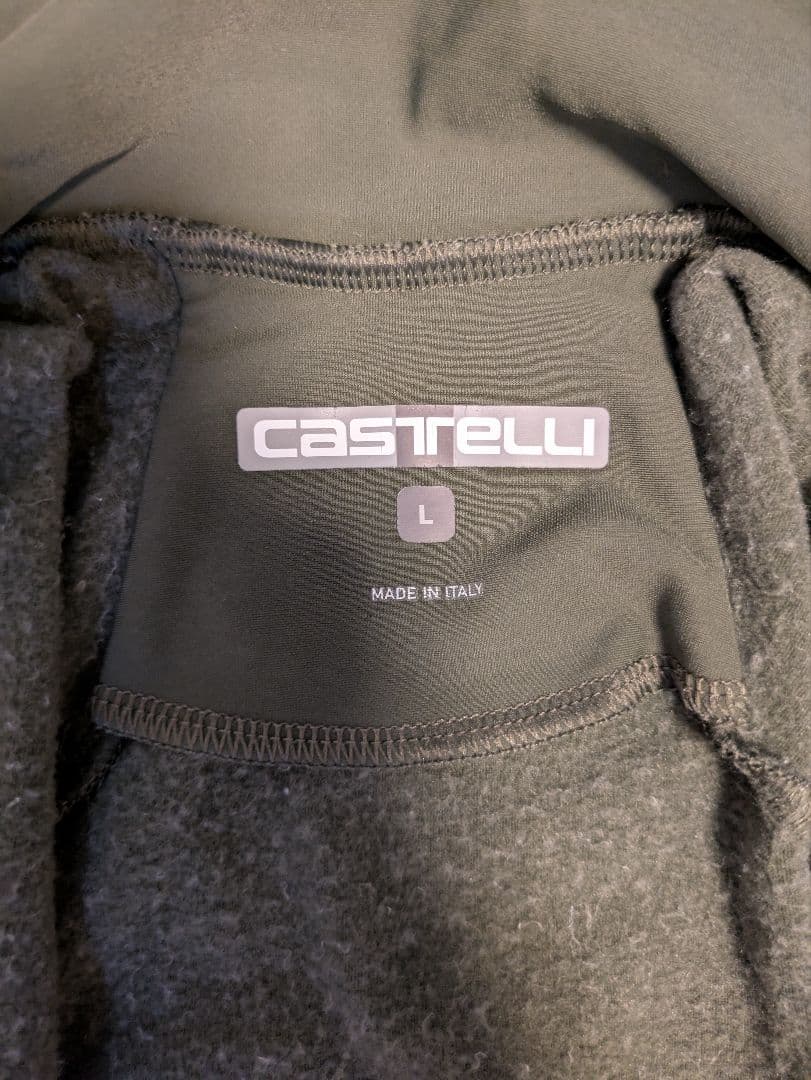 castelli　TUTTO NANO RoS JERSEYサイズLカーキ