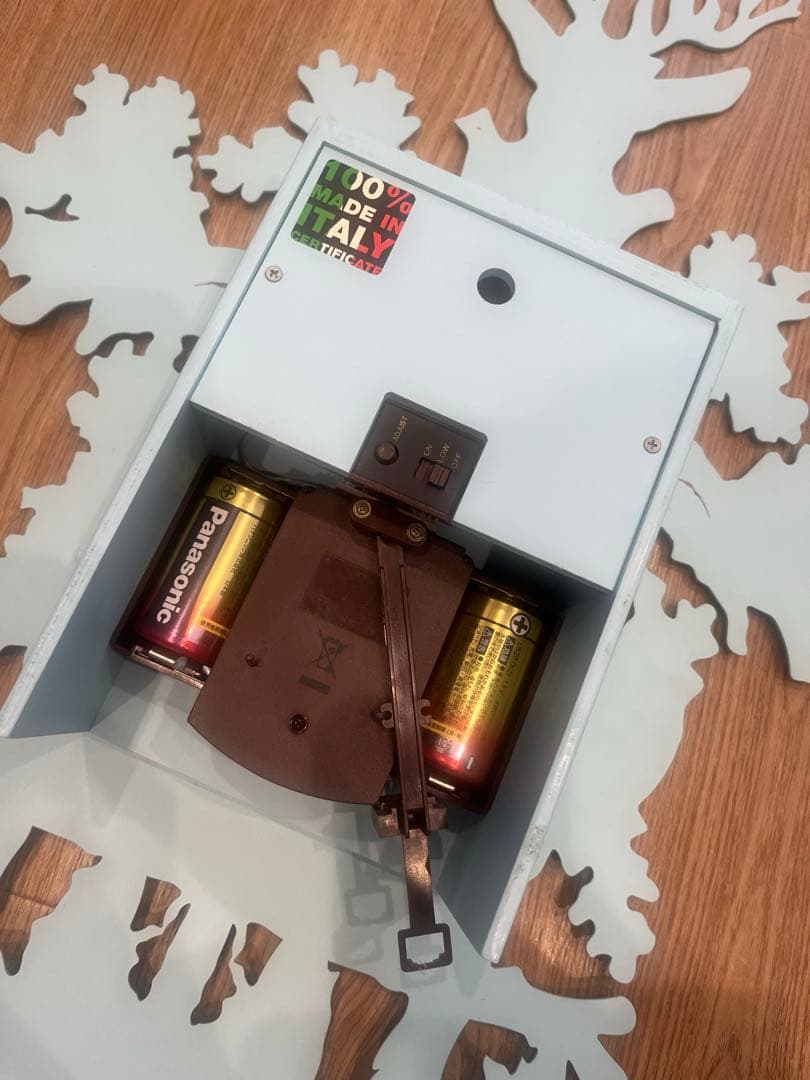 イタリア製デザイナーズ鳩時計（オブジェ）