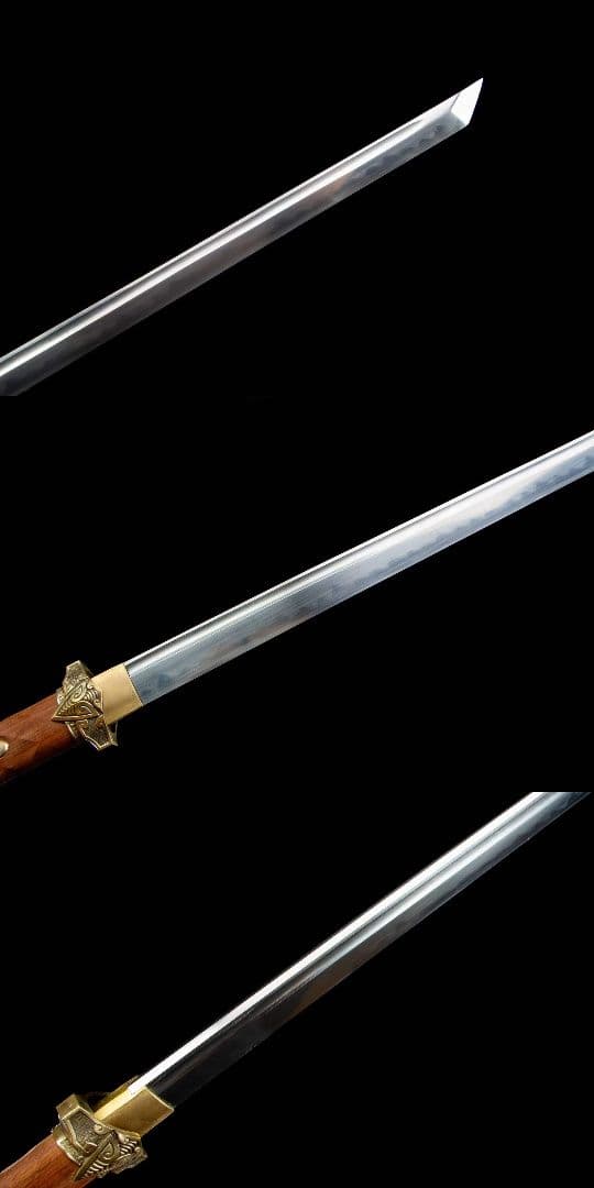 神闕環首焼刃唐刀-T 10焼刃 古兵器 武具　刀装具　日本刀　模造刀 居合刀