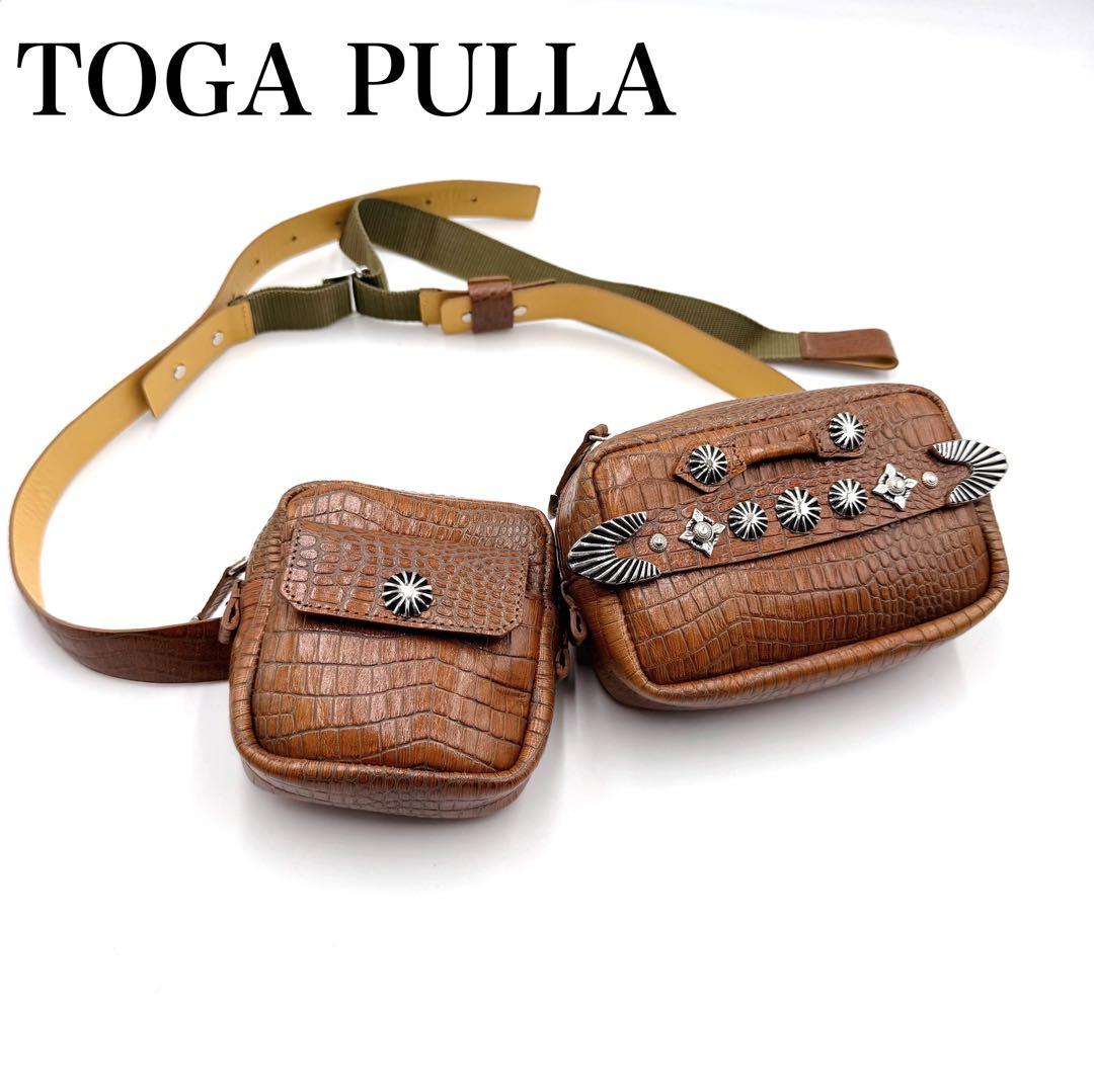 ✨未使用✨ TOGA PULLA トーガプルラ ボディーバッグ　メタルコンチョ