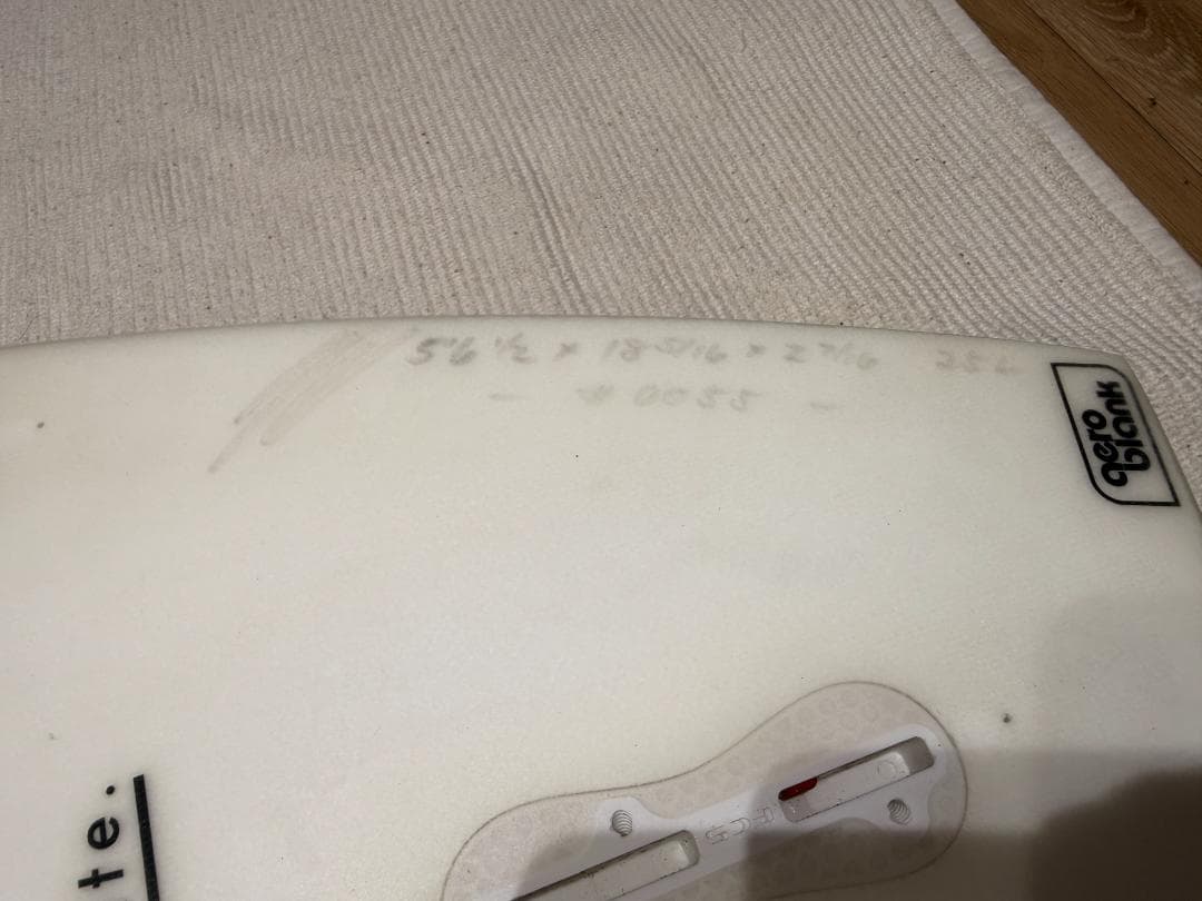 ACSOD 2000 5'6 1/2\" 25L EPS 中古 美品