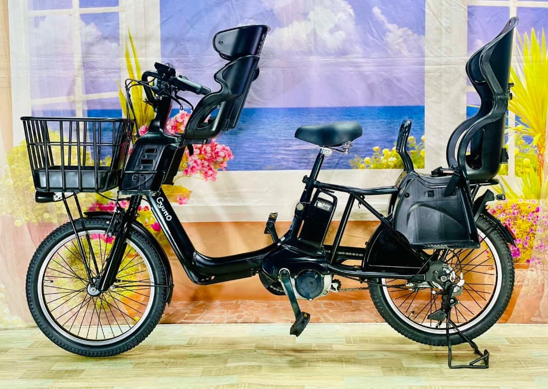 超ハイクラス！高年式2020モデル⭐️パナソニックギュット子供乗せ電動Y3185