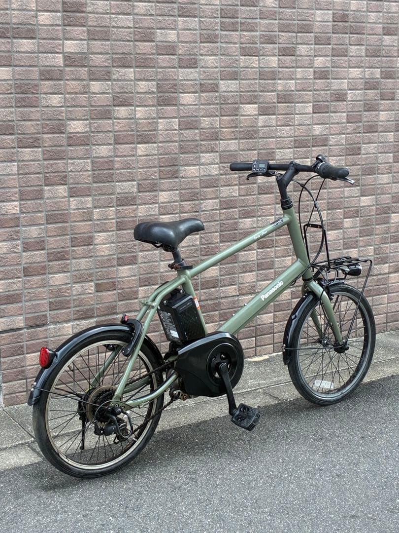 ミニベロ　2倍走ります。大容量バッテリー　ベロスターミニ