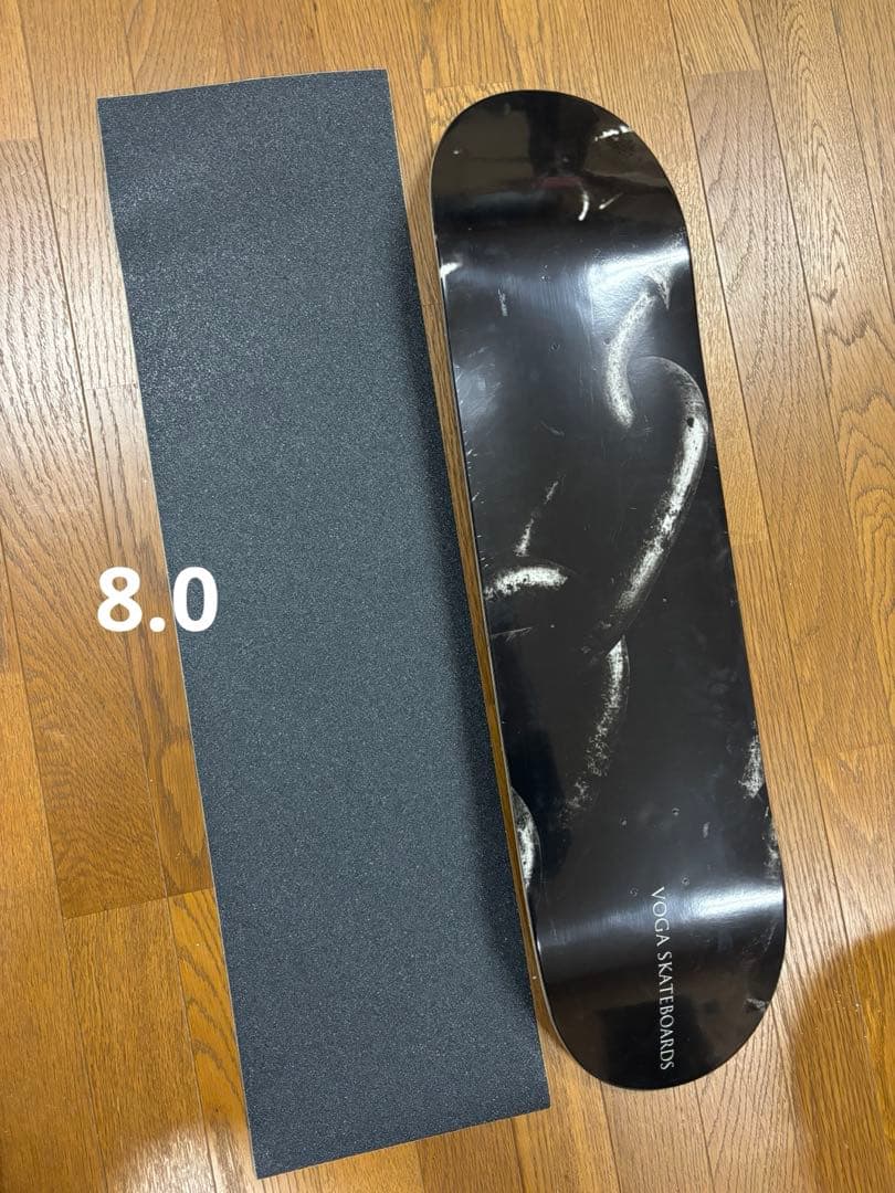 スケートボード デッキ 8.0インチ ＋ デッキテープ セット