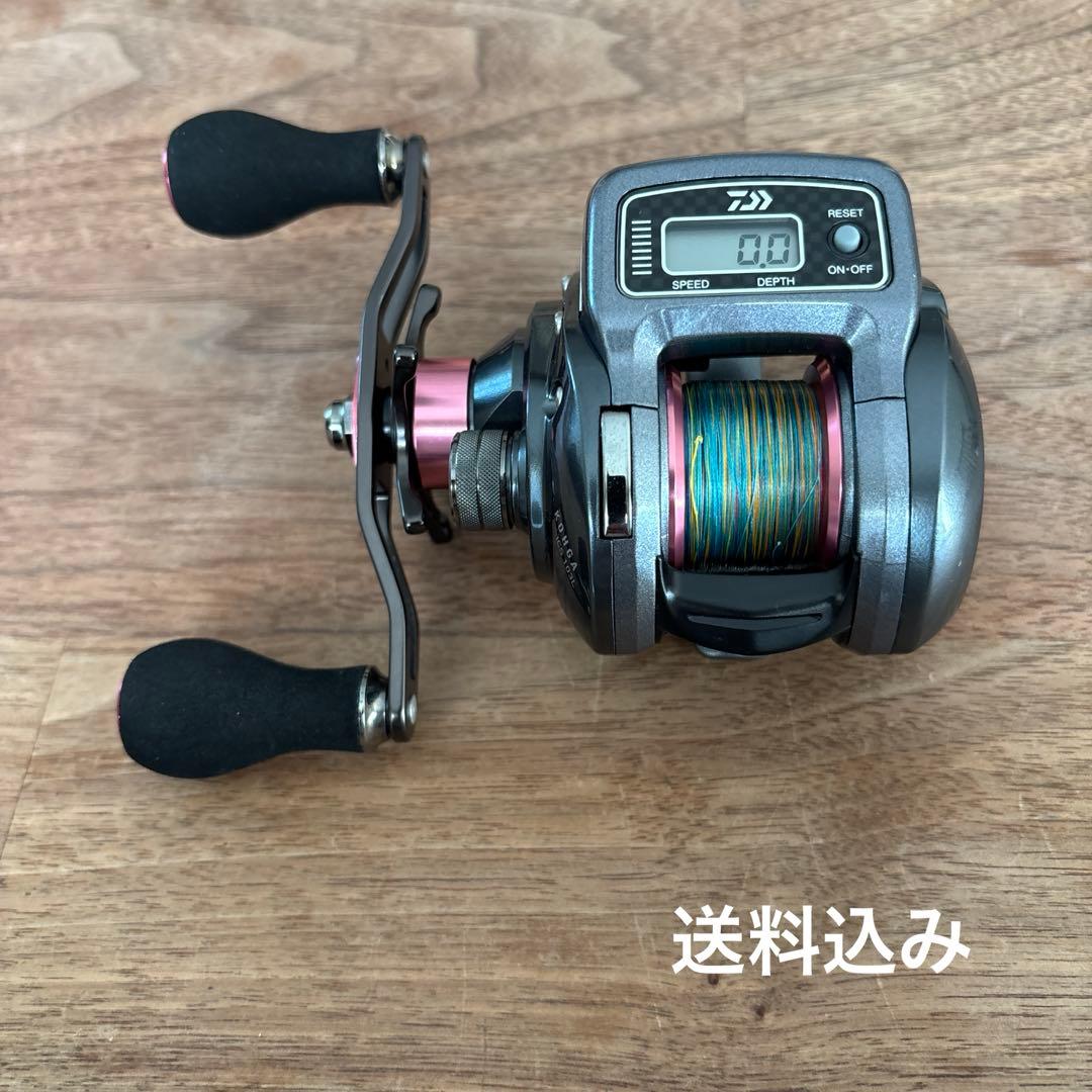ダイワ　ラ紅牙 ICS　カウンター付き　リール　舟　船釣り　タイラバ　ジギング