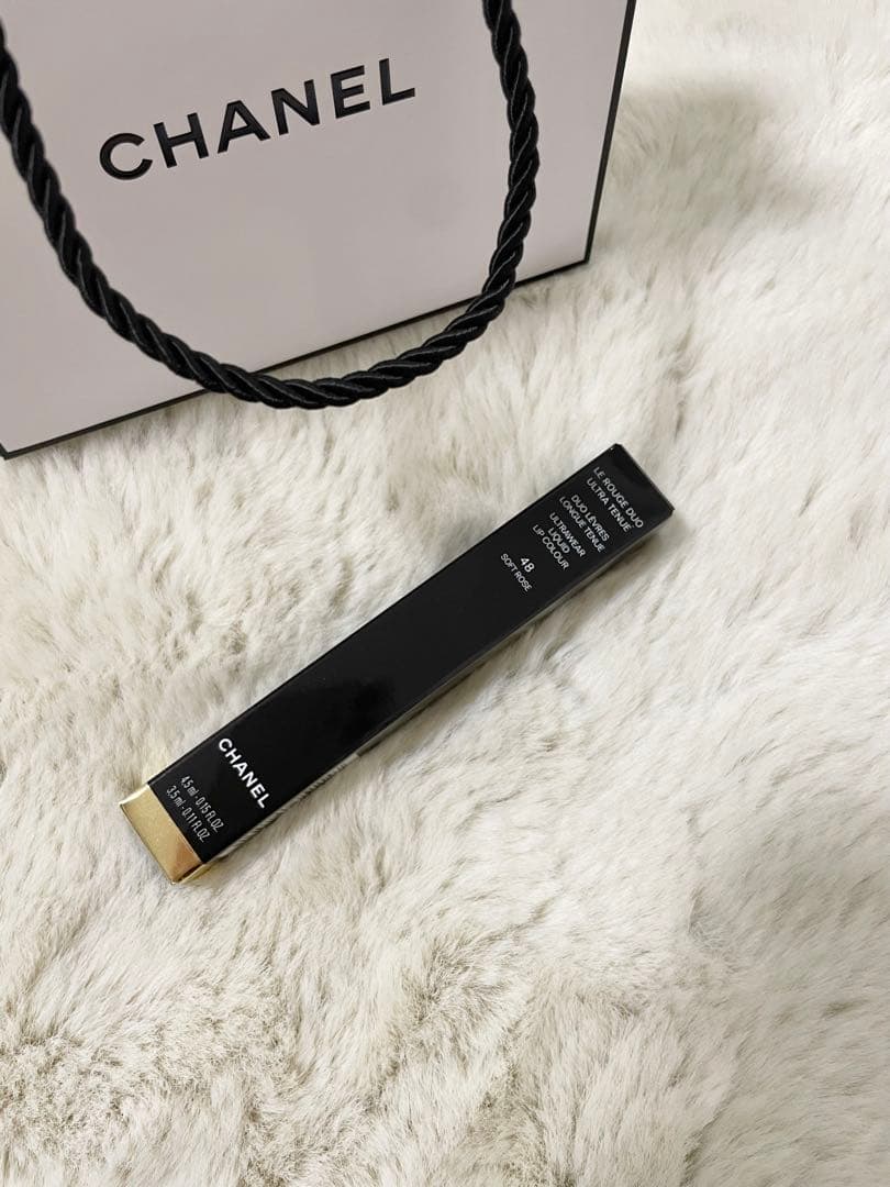 【新品】CHANELシャネル ルルージュデュオウルトラトゥニュ 48ソフトローズ