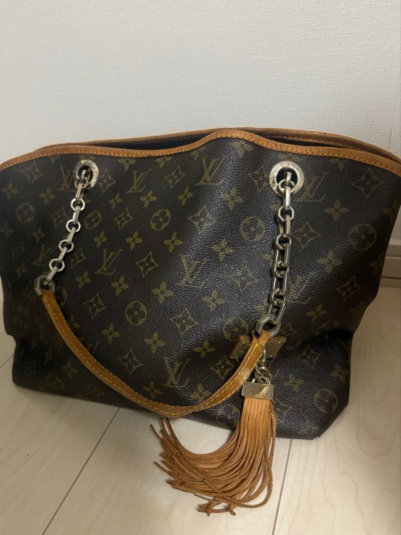 Louis Vuitton トートバッグ モノグラム　フリンジ付
