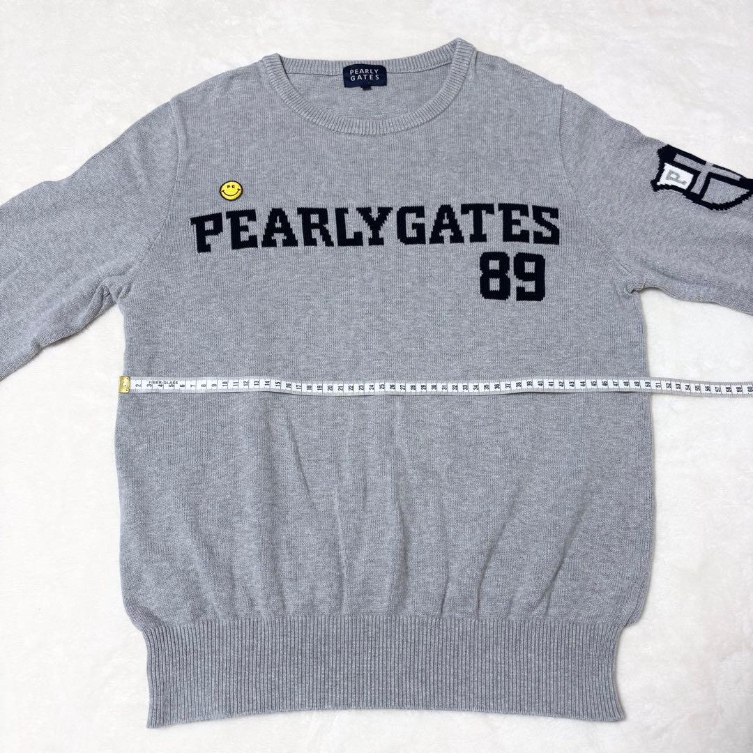 【新品】PEARLY GATES パーリーゲイツ　クルーネックセーター　サイズ5