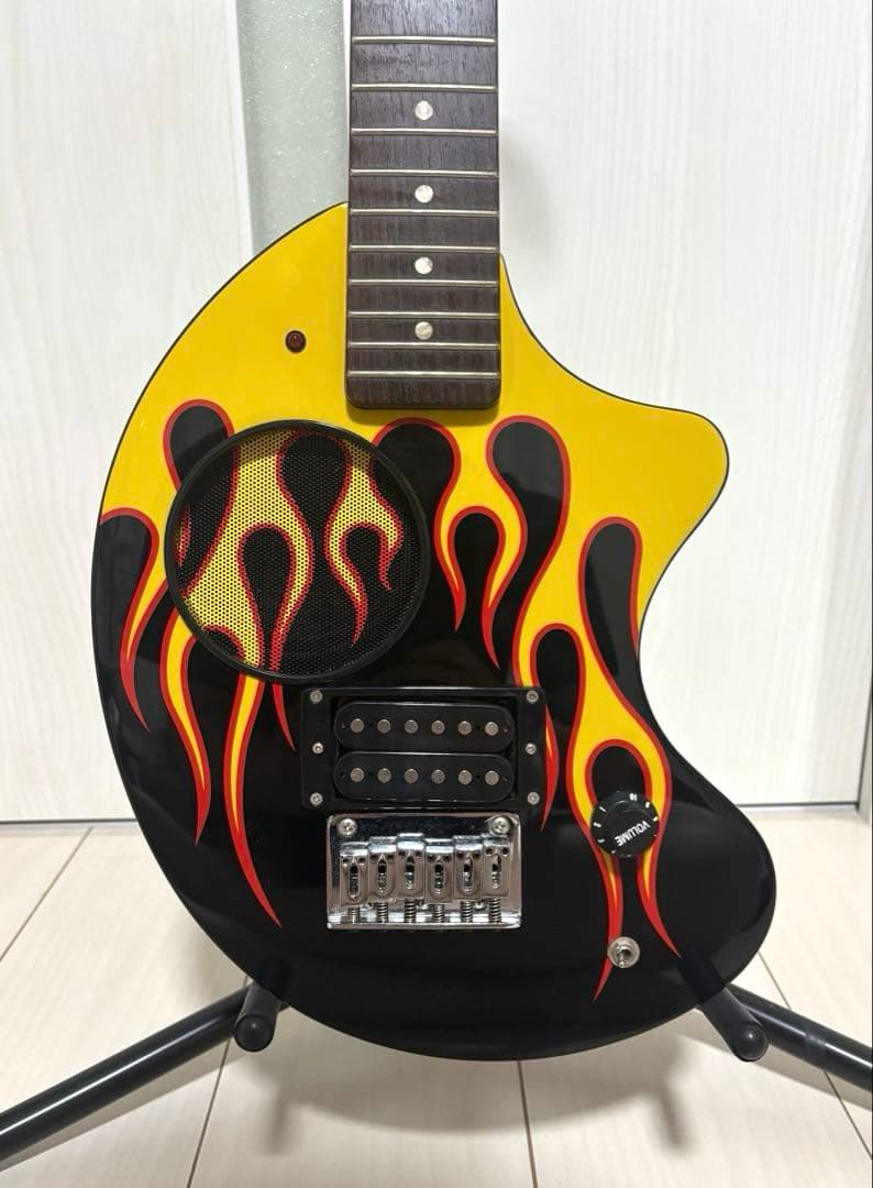 フェルナンデス ZO-3 ギター ファイヤーパターン