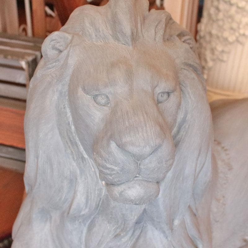 ライオン 彫刻オブジェ クラシックインテリア 143-160