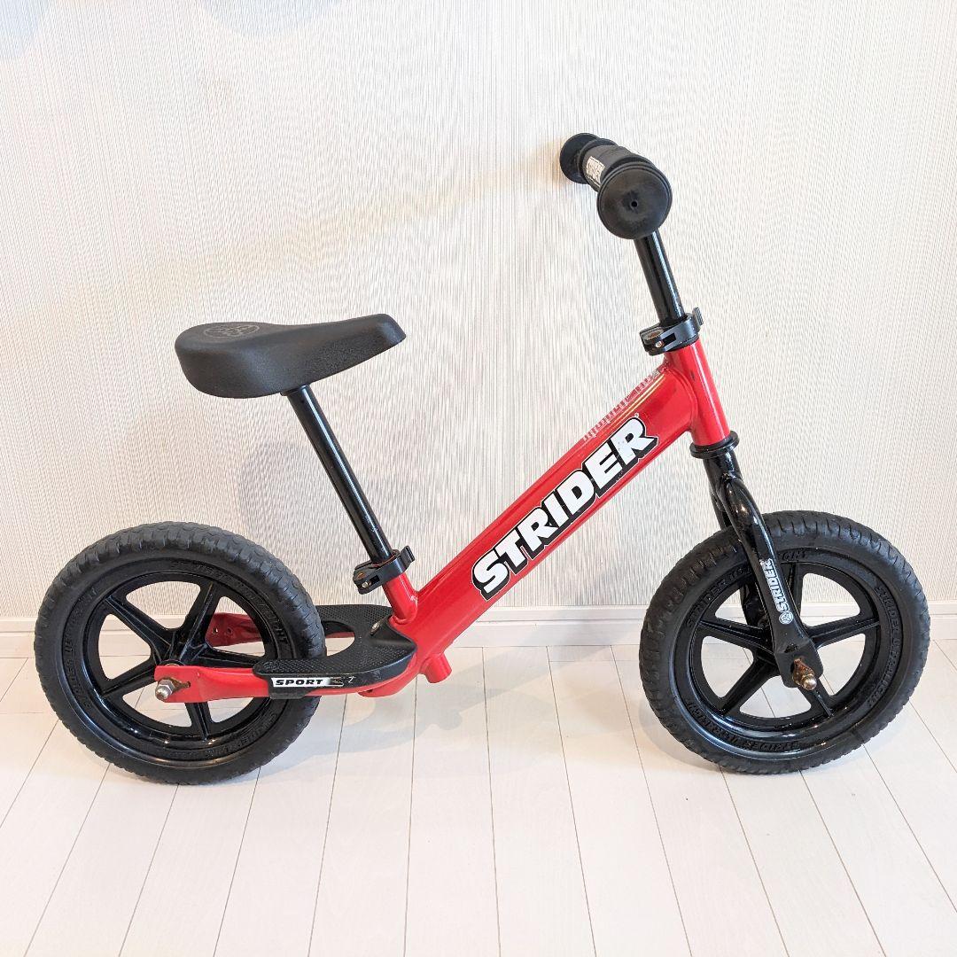 良品 STRIDER バランスバイク レッド　12インチ SPORT スポーツ