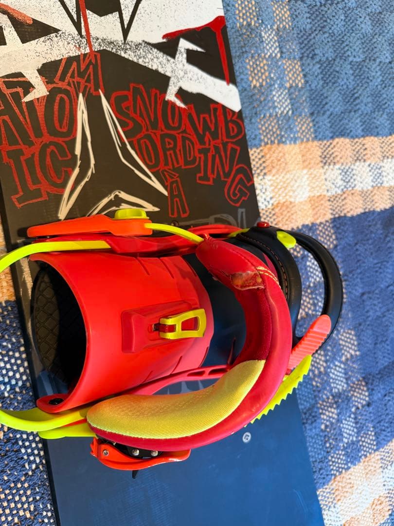 Atomic スノーボード 153 Union バインディング　2点セット