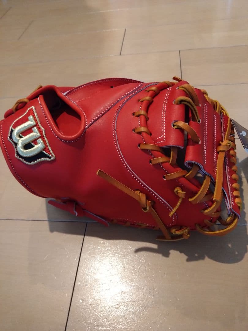 ☆Wilson ウィルソン WBW101111 硬式捕手右投用 Eオレンジ