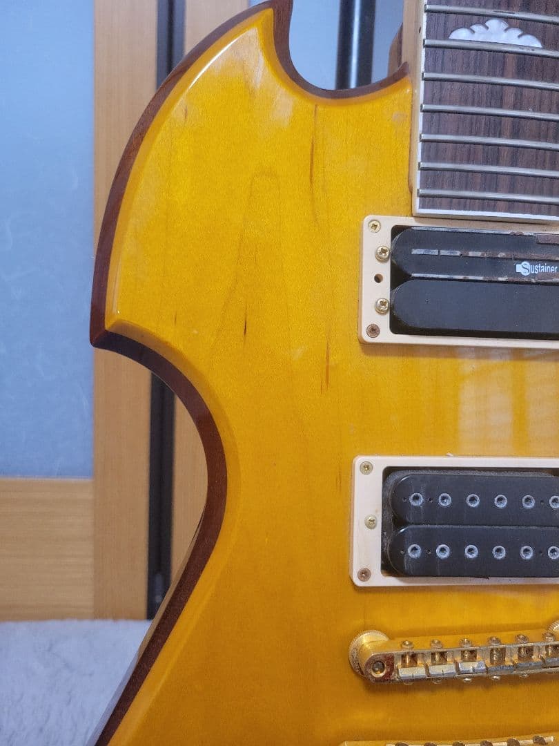 希少カラー Burny MG-145S LD レモンドロップ　hideモデル