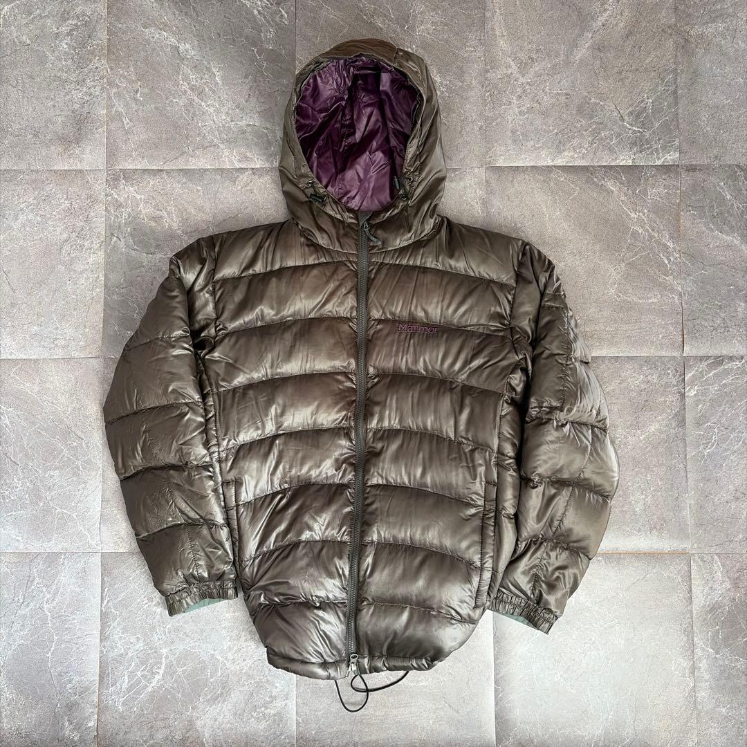 【超希少❗️】極暖ダウンジャケット　MARMOT マーモット　グレー　L