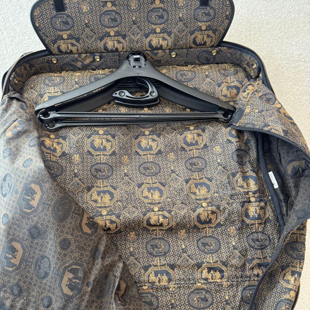 MARUEM マルエム　松崎　スーツ収納バッグ　ガーメントバッグ　本革　鍵付き