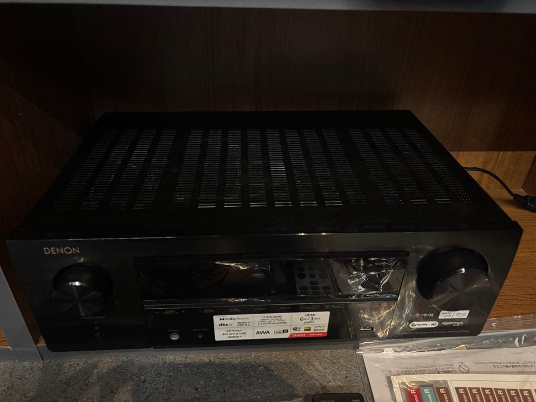 【極美品・動作完備】DENON AVR-X1700H 7.2ch AVアンプ