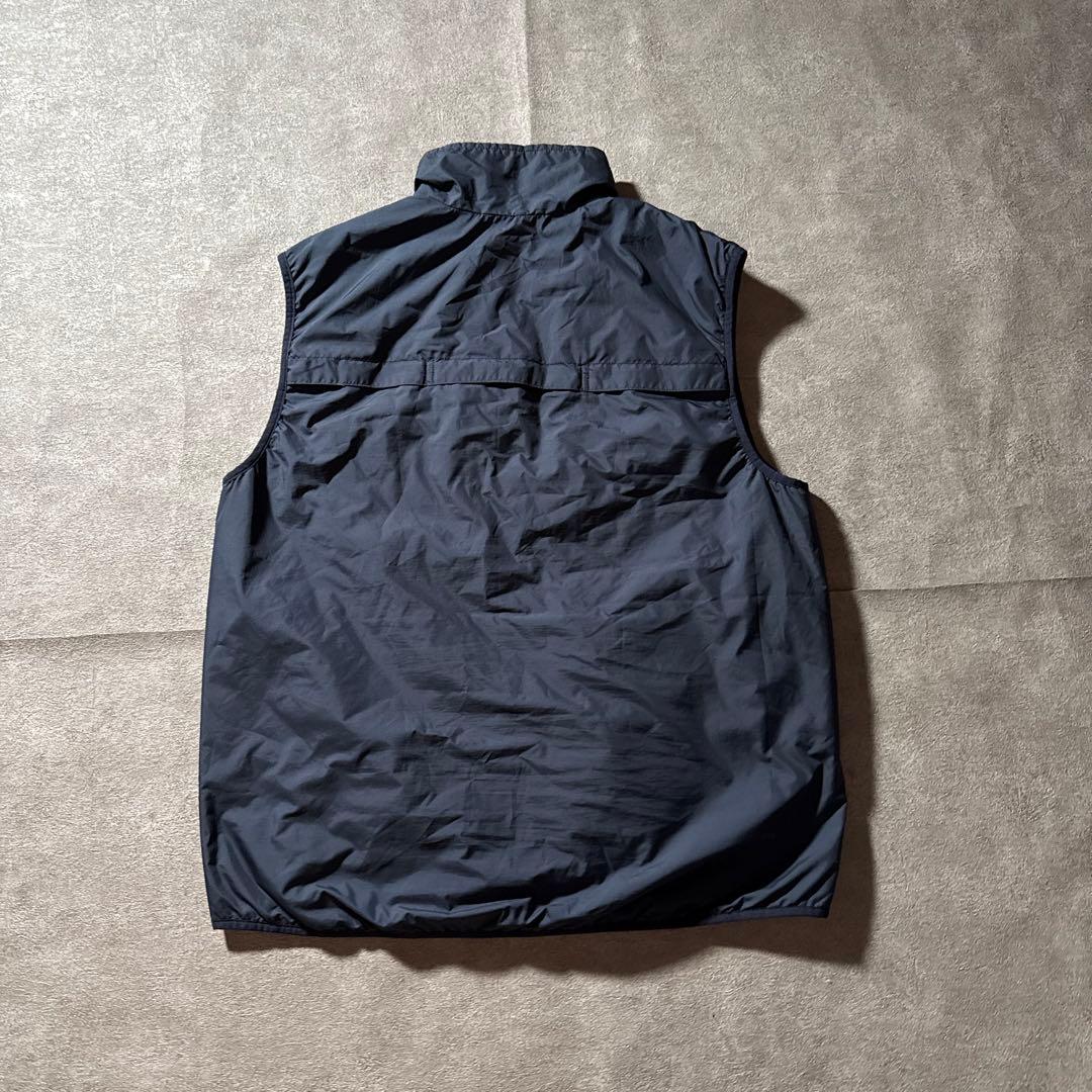 Patagonia リバーシブル クランクセット ベスト ネイビー 赤 L