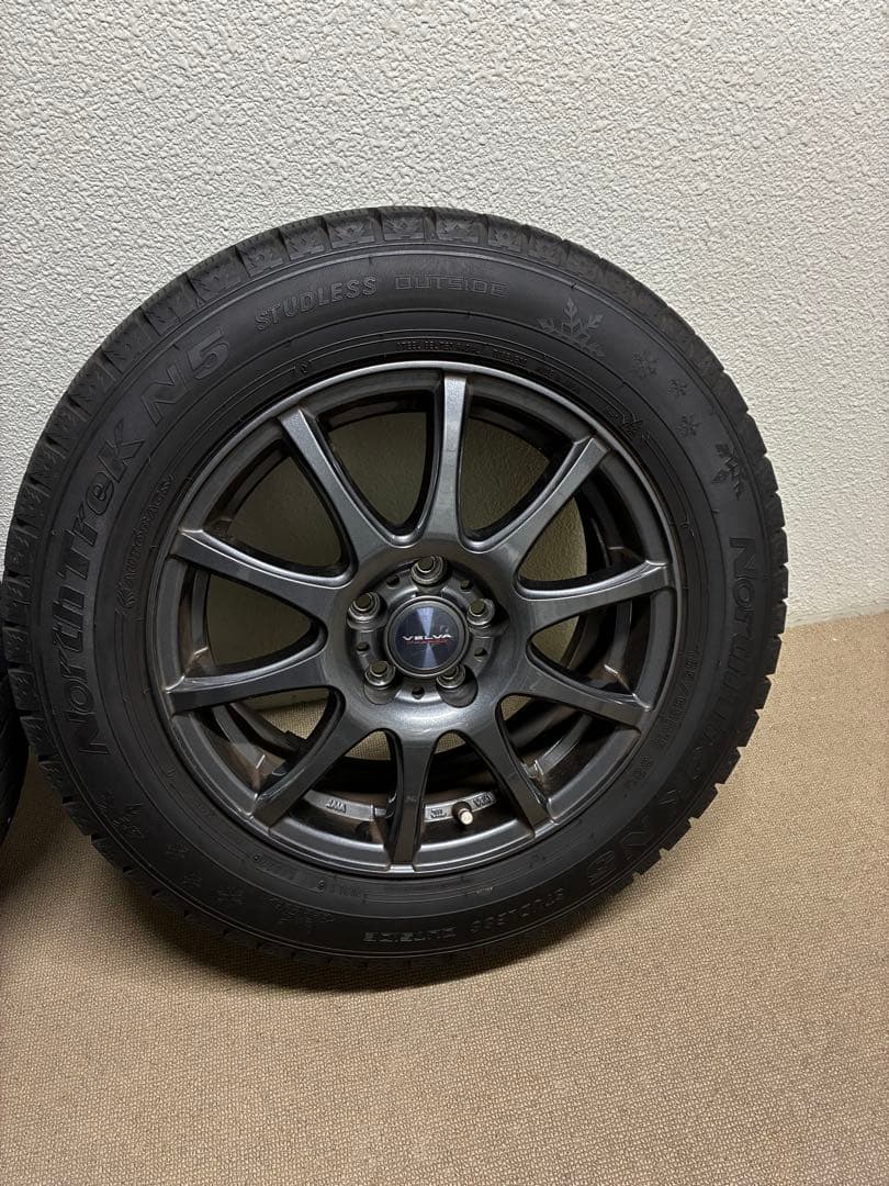 t*n様 15インチスタッドレスタイヤホイールセット North Trek N5