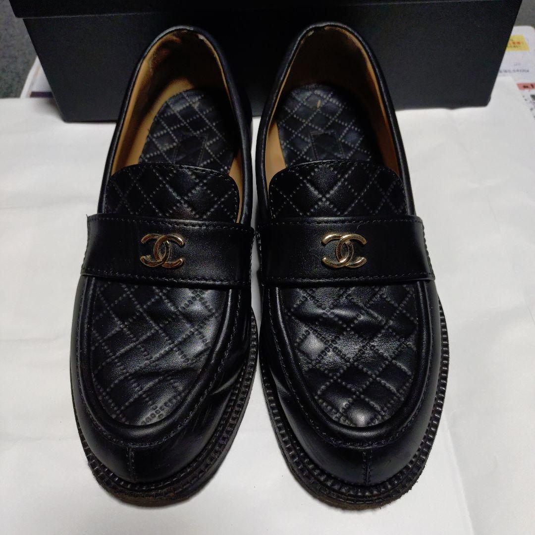 CHANELローファー37.5