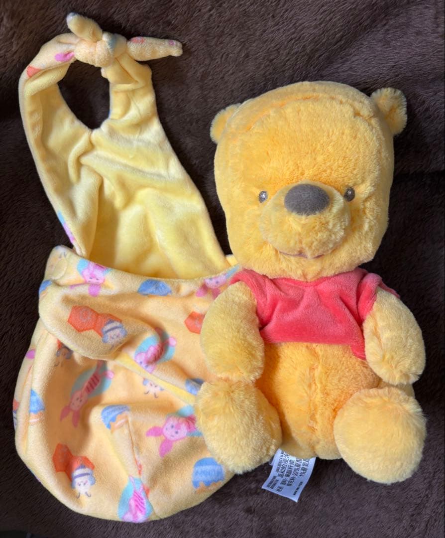 ディズニー プーさん おくるみ ぬいぐるみ