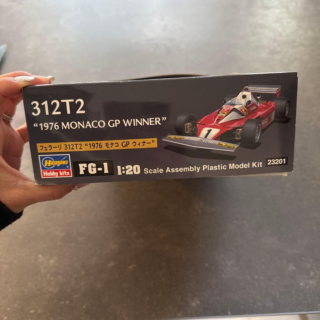 【新品未組立】ハセガワ FG-1 フェラーリ 312T2 1976 モナコGP